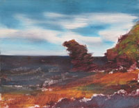 Llangranog Oil on Canvas board
